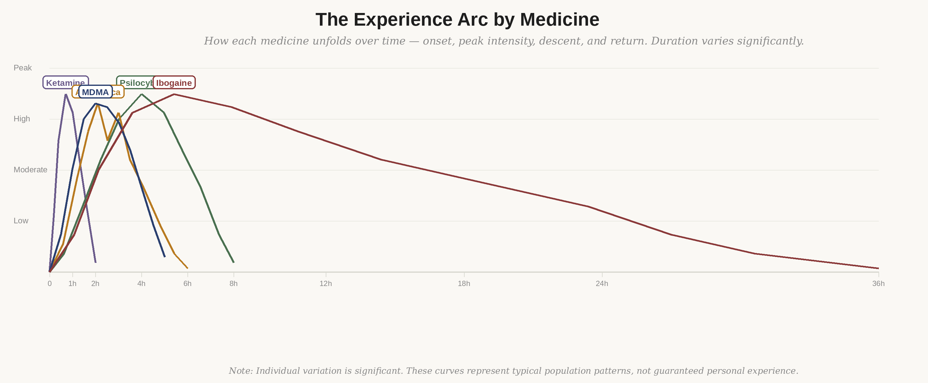 The experience arc by medicine