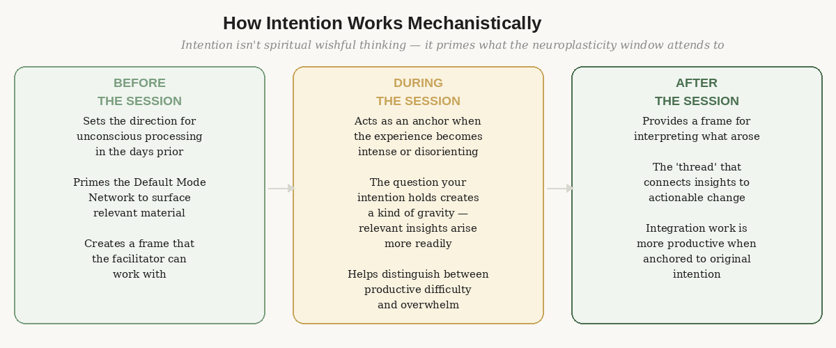 How intention works — ACT framework